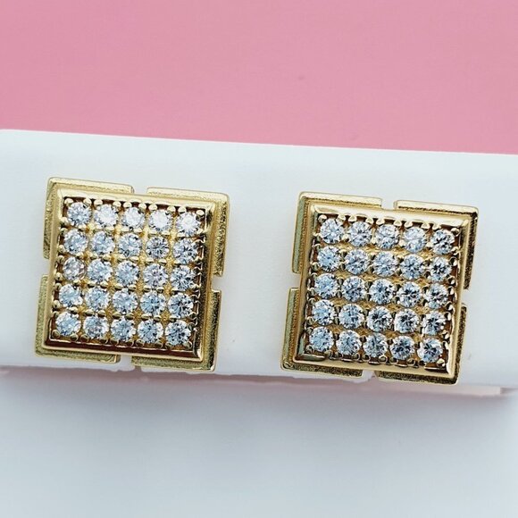 "925 Sterling Silver Cubic Zirconia Earrings, U19254616 - Picture 7 of 11